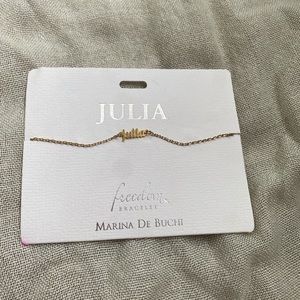 Julia bracelet freedom bracelet Marina De Buchi